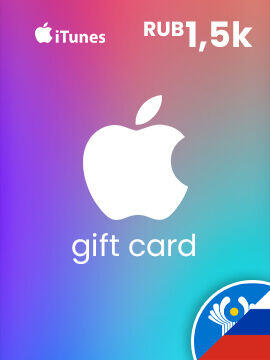 Apple iTunes Gift Card 1500 RUB RU/CIS iTunes CD Key