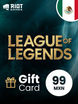 League of Legends Gift Card 99 MXN Mexico Riot CD Key