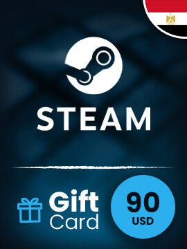 Steam Gift Card 90 USD Egypt Steam CD Key