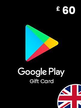 Google Play Gift Card 60 GBP United Kingdom Google Play CD Key