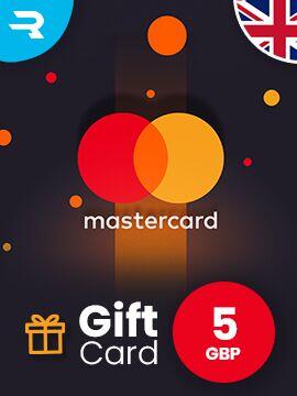 Prepaid Virtual MasterCard 5 GBP United Kingdom MasterCard CD Key