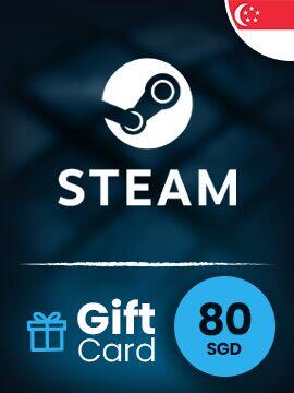 Steam Gift Card 80 SGD Singapore Steam CD Key