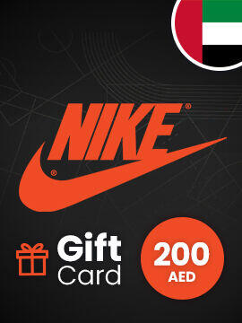 Nike Gift Card 200 AED United Arab Emirates Nike CD Key
