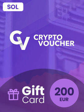 Crypto Voucher 200 EUR (SOL) Crypto Voucher CD Key