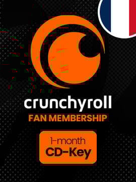 Crunchyroll Fan Subscription 1 Month France Crunchyroll CD Key