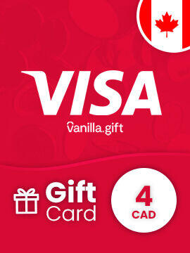 Vanilla Visa 4 CAD Canada Vanilla Visa CD Key