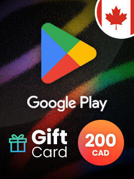 Google Play Gift Card 200 CAD Canada Google Play CD Key
