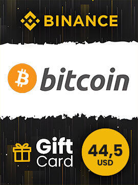 Binance Gift Card (BTC) 44.5 USD Binance CD Key