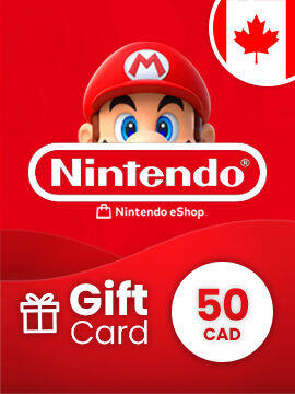 Nintendo eShop Card 50 CAD Canada Nintendo CD Key