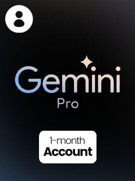 Gemini Pro 1 Month Gemini Account
