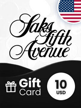 Saks Fifth Avenue Gift Card 10 USD United States Saks Fifth Avenue CD Key