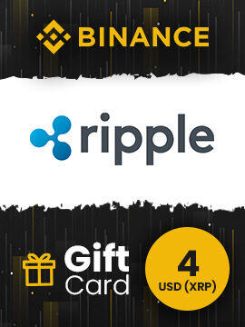 Binance Gift Card (XRP) 4 USD Binance CD Key