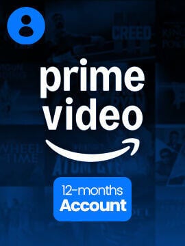 Amazon Prime Video 12 Months Amazon Account