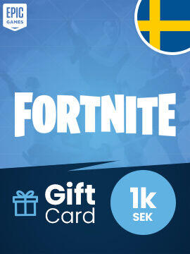 Fortnite Gift Card 1000 SEK Sweden Epic Games CD Key
