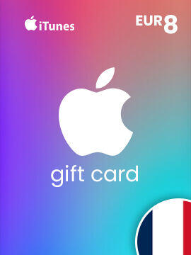 Apple iTunes Gift Card 8 EUR France iTunes CD Key