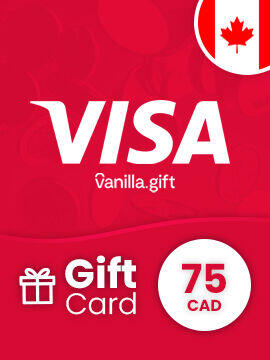 Vanilla Visa 75 CAD Canada Vanilla Visa CD Key