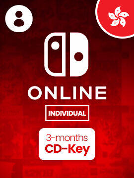 Nintendo Switch Online Individual Membership 3 Months Hong Kong Nintendo CD Key