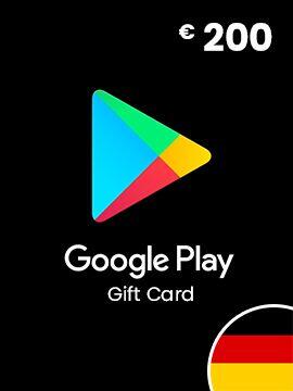 Google Play Gift Card 200 EUR Germany Google Play CD Key