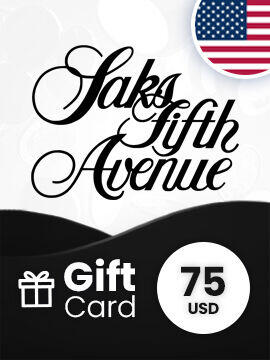 Saks Fifth Avenue Gift Card 75 USD United States Saks Fifth Avenue CD Key
