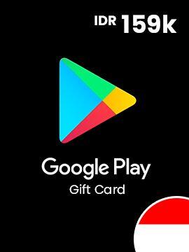 Google Play Gift Card 159000 IDR Indonesia Google Play CD Key
