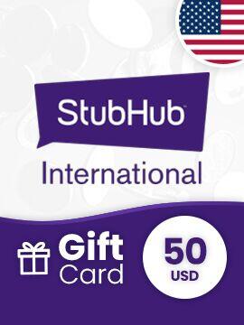 StubHub Gift Card 50 USD United States StubHub CD Key