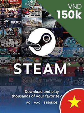 Steam Gift Card 150000 VND Vietnam Steam CD Key