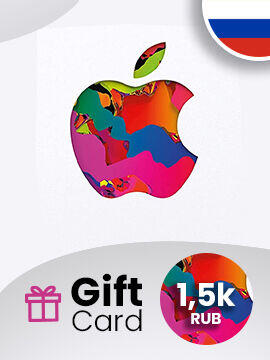 Apple Gift Card 1500 RUB Russia Apple CD Key