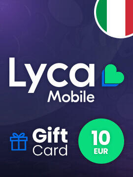 Lycamobile Gift Card 10 EUR Italy Lycamobile CD Key