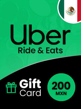 Uber Eats Gift Card 200 MXN Mexico Uber CD Key