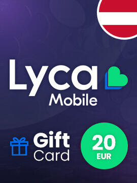 Lycamobile Gift Card 20 EUR Austria Lycamobile CD Key