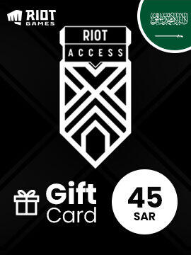 Riot Access Gift Card 45 SAR Saudi Arabia Riot CD Key