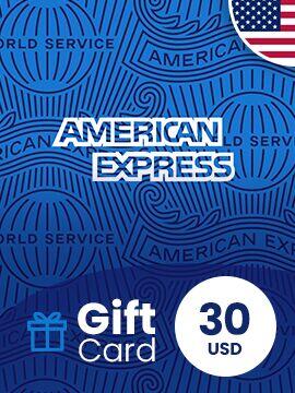 American Express Gift Card 30 USD United States American Express CD Key
