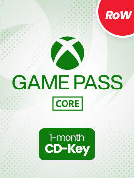 Xbox Game Pass Core Subscription Card 1 Month XBOX Live CD Key