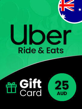 Uber Eats Gift Card 25 AUD Australia Uber CD Key