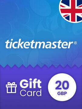 Ticketmaster Gift Card 20 GBP United Kingdom Ticketmaster CD Key