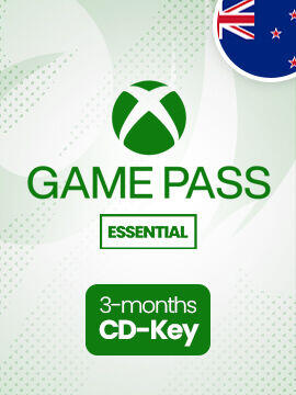 Xbox Game Pass Essential (Core) Subscription Card 3 Months New Zealand XBOX Live CD Key