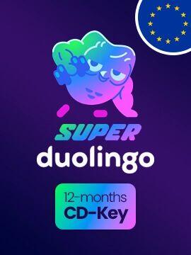 Duolingo Super Subscription 12 Months Europe Duolingo CD Key