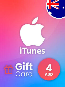 Apple iTunes Gift Card 4 AUD Australia iTunes CD Key
