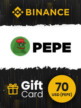 Binance Gift Card (PEPE) 70 USD Binance CD Key