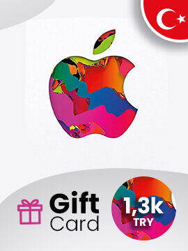 Apple Gift Card 1300 TRY Turkey Apple CD Key