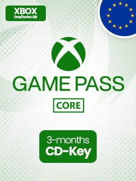 Xbox Game Pass Core Subscription Card 3 Months Europe XBOX Live CD Key