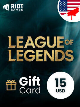 League of Legends Gift Card 15 USD North America Riot CD Key