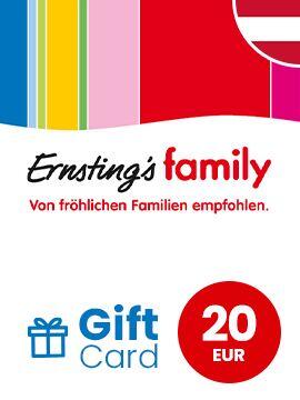 Ernstings Family Gift Card 20 EUR Austria Ernsting's family CD Key