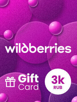 Wildberries Gift Card 3000 RUB Wildberries CD Key