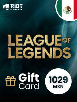 League of Legends Gift Card 1029 MXN Mexico Riot CD Key