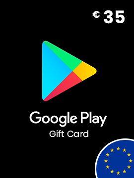 Google Play Gift Card 35 EUR Europe Google Play CD Key