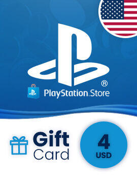 PlayStation Network Gift Card 4 USD United States PSN CD Key