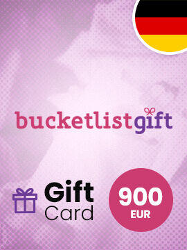 BucketlistGift Gift Card 900 EUR Germany BucketlistGift CD Key