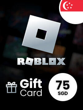 Roblox Card 75 SGD Singapore Roblox CD Key