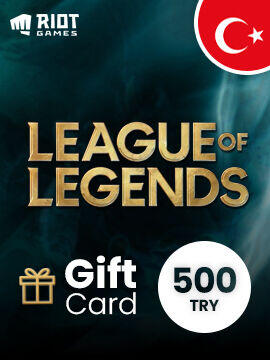 League of Legends Gift Card 500 TRY Turkey Riot CD Key